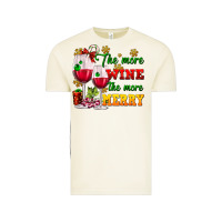 Vintage Arctic The more wine the more merry Vintage Tee - AdoDesignShop