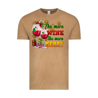 Vintage Camel The more wine the more merry Vintage Tee - AdoDesignShop