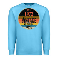 Ocean Blue est. 1972 MADE IN 1972 ALL ORIGINAL PARTS all orginal parts Premium Sweatshirt - Bettercallsaul
