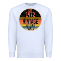 White est. 1972 MADE IN 1972 ALL ORIGINAL PARTS all orginal parts Premium Sweatshirt - Bettercallsaul