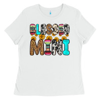 White blessed mini Ladies Tee - Zillion Design Studio