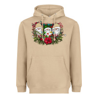 Mushroom Christmas Gnomes Heavyweight Hoodie - Bettercallsaul