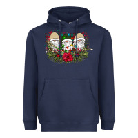 Navy Christmas Gnomes Heavyweight Hoodie - Bettercallsaul