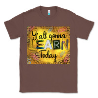 Chestnut Western Y'all Gonna Learn Today Classic Tee - LillyAllenDesigns