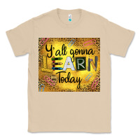 Mushroom Western Y'all Gonna Learn Today Classic Tee - LillyAllenDesigns
