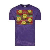 Cloud Purple western softball Vintage Tee - AdoDesignShop