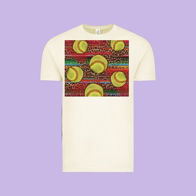Western Softball Vintage Tee Designed By Adodesignshop