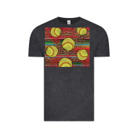 Vintage Black western softball Vintage Tee - AdoDesignShop