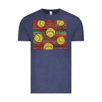 Vintage Denim western softball Vintage Tee - AdoDesignShop