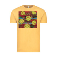 Vintage Mustard western softball Vintage Tee - AdoDesignShop