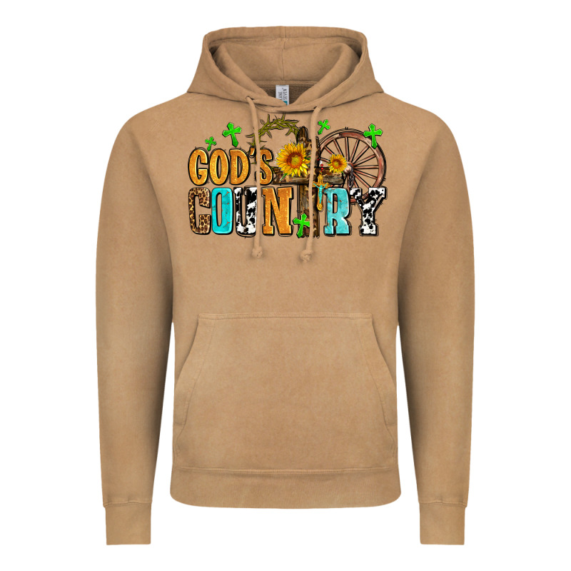 Gods Country Vintage Hoodie by AdoDesignShop | Teevron