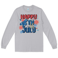 Moon Dust happy 4th of july Long Sleeve Tee - MaliasSmallBusiness