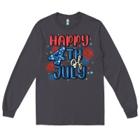 Smoke happy 4th of july Long Sleeve Tee - MaliasSmallBusiness