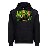 Black Lucky Teacher Squad St. Patrick's Day Urban Hoodie - CowGirlArtShop