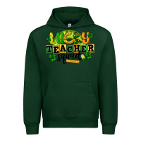 Forest Green Lucky Teacher Squad St. Patrick's Day Urban Hoodie - CowGirlArtShop