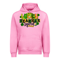 Fuchsia Pink Lucky Teacher Squad St. Patrick's Day Urban Hoodie - CowGirlArtShop