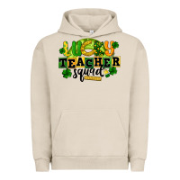 Pigment French Oak Lucky Teacher Squad St. Patrick's Day Urban Hoodie - CowGirlArtShop