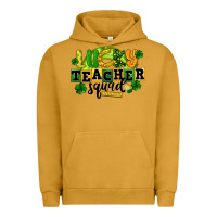 Pigment Peanut Butter Lucky Teacher Squad St. Patrick's Day Urban Hoodie - CowGirlArtShop