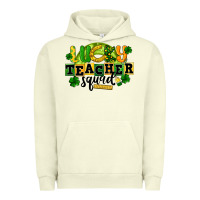 Pigment Pistachio Lucky Teacher Squad St. Patrick's Day Urban Hoodie - CowGirlArtShop