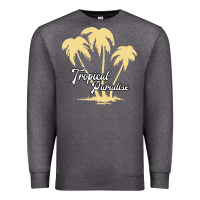 Charcoal Heather Tropical Paradise Premium Sweatshirt - Bettercallsaul