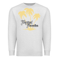 Oatmeal Heather Tropical Paradise Premium Sweatshirt - Bettercallsaul