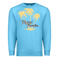 Ocean Blue Tropical Paradise Premium Sweatshirt - Bettercallsaul