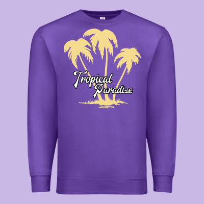 Tropical Paradise Premium Sweatshirt Designed By Bettercallsaul