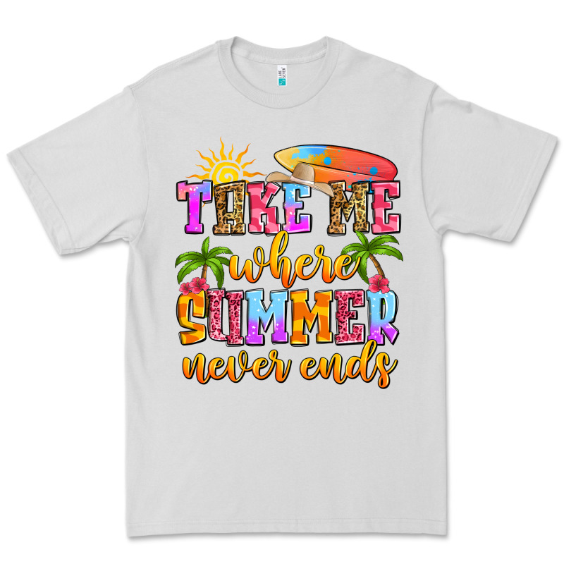 Take Me Where Summer Never Ends Premium Tee by Zillion Design Studio | Teevron