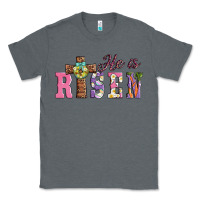Charcoal Heather easter he ıs risen Classic Tee - AdoDesignShop