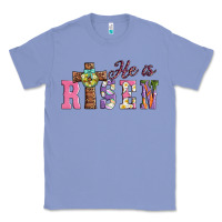 Colony Blue easter he ıs risen Classic Tee - AdoDesignShop