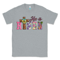 Heather Grey easter he ıs risen Classic Tee - AdoDesignShop