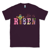 Plum easter he ıs risen Classic Tee - AdoDesignShop