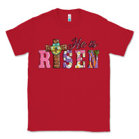 Red easter he ıs risen Classic Tee - AdoDesignShop