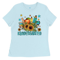 Baby Blue kindergarten Ladies Tee - JahusDesignShop
