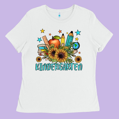 Kindergarten Ladies Tee Designed By Jahusdesignshop