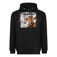 Black Between Jesus Take The Wheel I Wish A Heifer Would Heavyweight Hoodie - Bettercallsaul