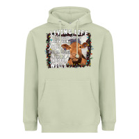Matcha Between Jesus Take The Wheel I Wish A Heifer Would Heavyweight Hoodie - Bettercallsaul