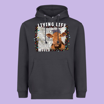 Between Jesus Take The Wheel I Wish A Heifer Would Heavyweight Hoodie Designed By Bettercallsaul