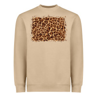Mushroom leopard background Heavyweight Sweatshirt - BarkalooDesign