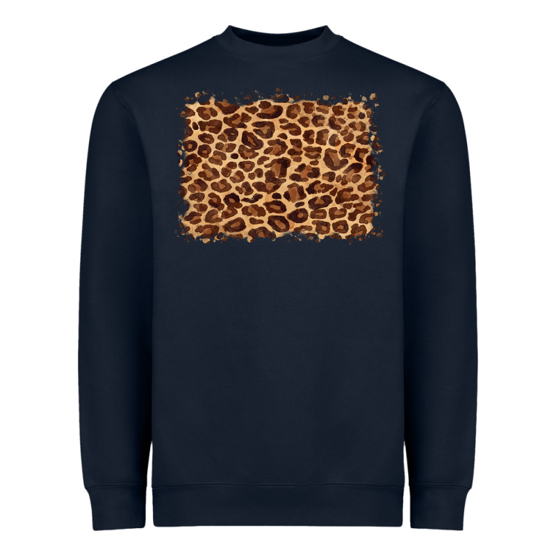 Leopard Background Heavyweight Sweatshirt by BarkalooDesign | Teevron