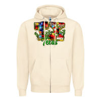 Christmas Texas Zipper Hoodie | Teevron