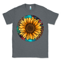 Charcoal Heather sunflower christmas ornament Classic Tee - Jasminsmagicworld