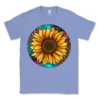 Colony Blue sunflower christmas ornament Classic Tee - Jasminsmagicworld