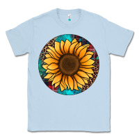 Dusty Blue sunflower christmas ornament Classic Tee - Jasminsmagicworld