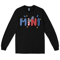 Black 4th july mini Long Sleeve Tee - MaliasSmallBusiness