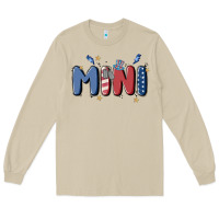 Mushroom 4th july mini Long Sleeve Tee - MaliasSmallBusiness