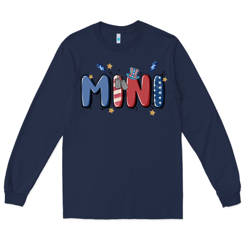 4th July Mini Long Sleeve Tee by MaliasSmallBusiness | Teevron