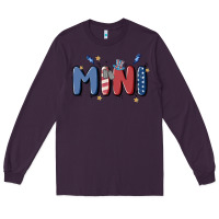 Plum 4th july mini Long Sleeve Tee - MaliasSmallBusiness