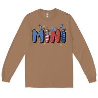Toasted Coconut 4th july mini Long Sleeve Tee - MaliasSmallBusiness