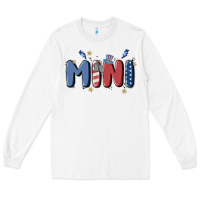 White 4th july mini Long Sleeve Tee - MaliasSmallBusiness